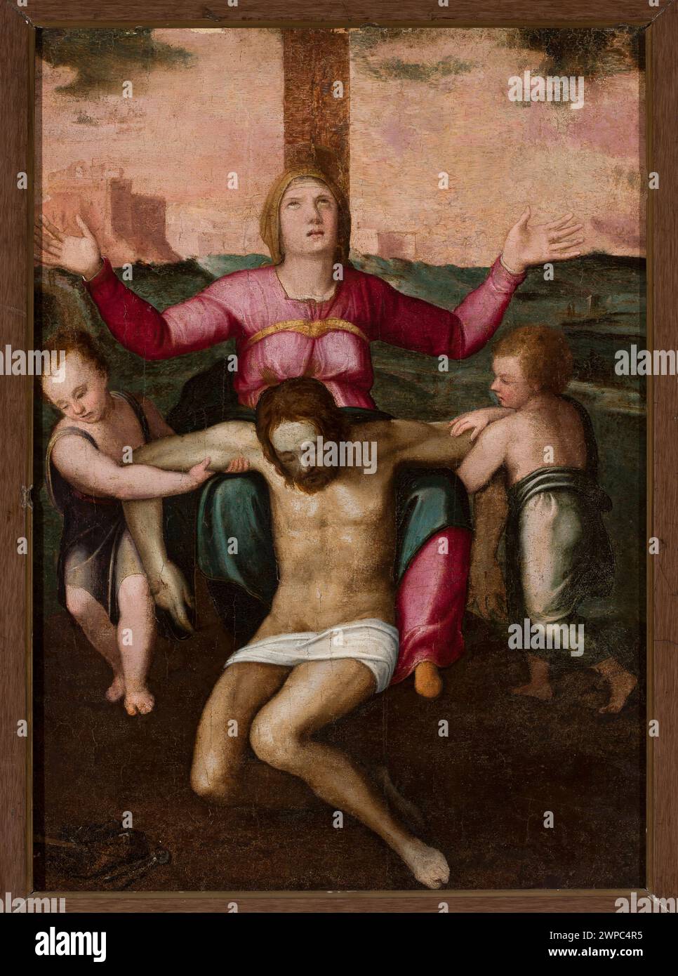 16th-century Italian painting by Marcello Venusti depicting the ...