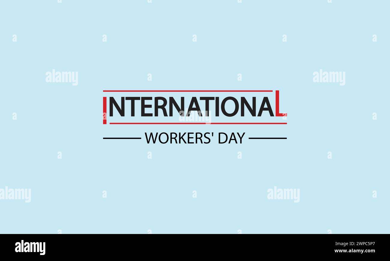 You can download International Work Day wallpapers and backgrounds on your smartphone, tablet, or computer. Stock Vector