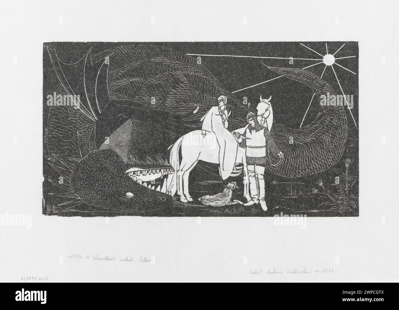 Mythical scene depicts hi-res stock photography and images - Alamy