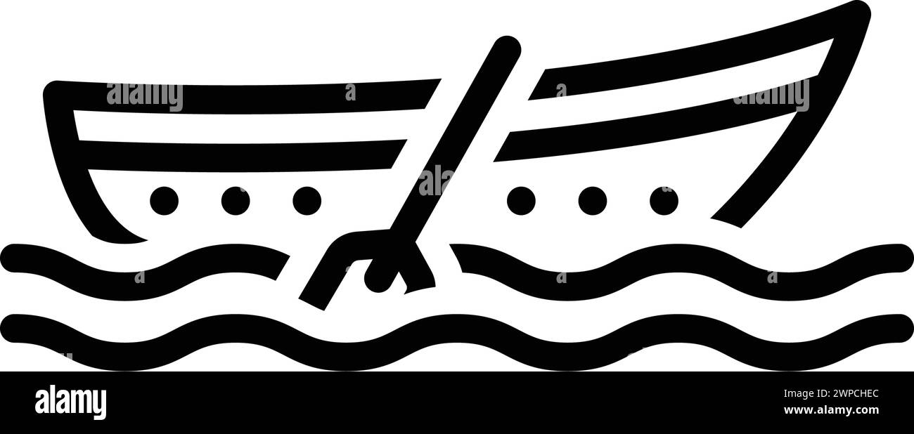 Icon for rowing boat, rowing Stock Vector Image & Art - Alamy