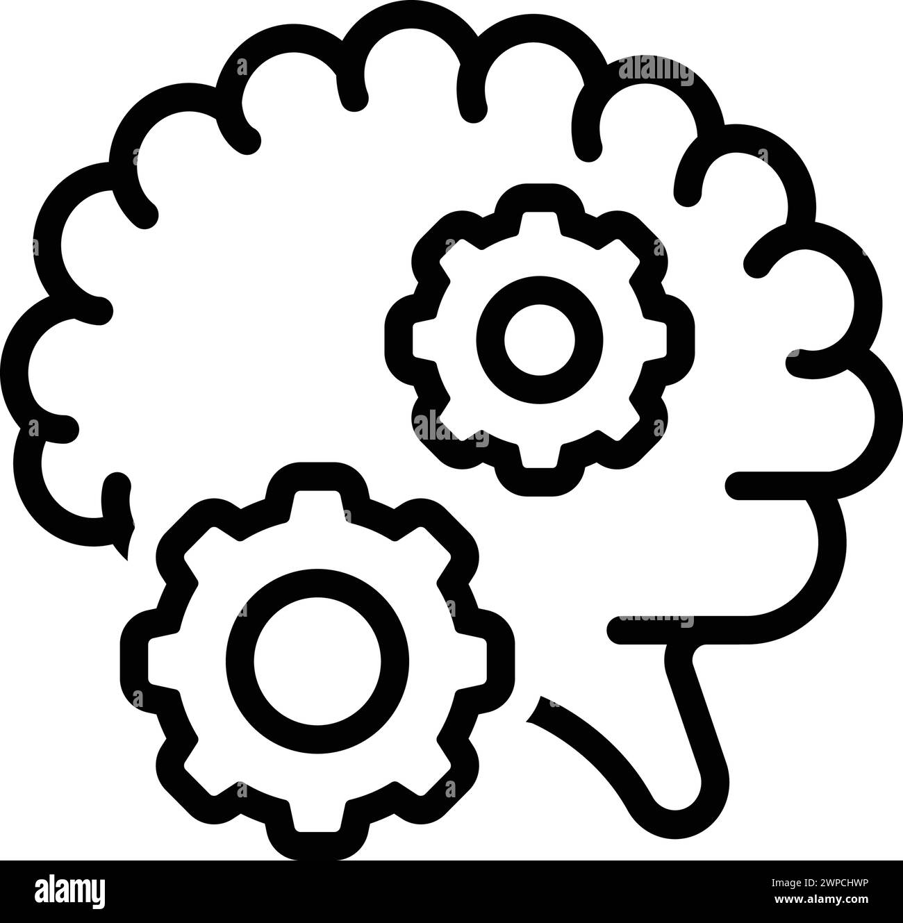 Icon For Cognition Brainstorm Stock Vector Image Art Alamy