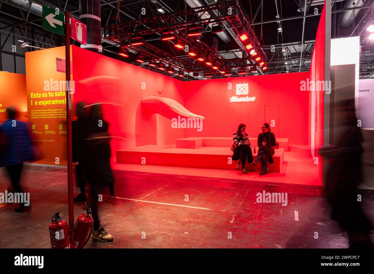 ARCO 2024 International Contemporary Art A view of a pavilion at ARCO