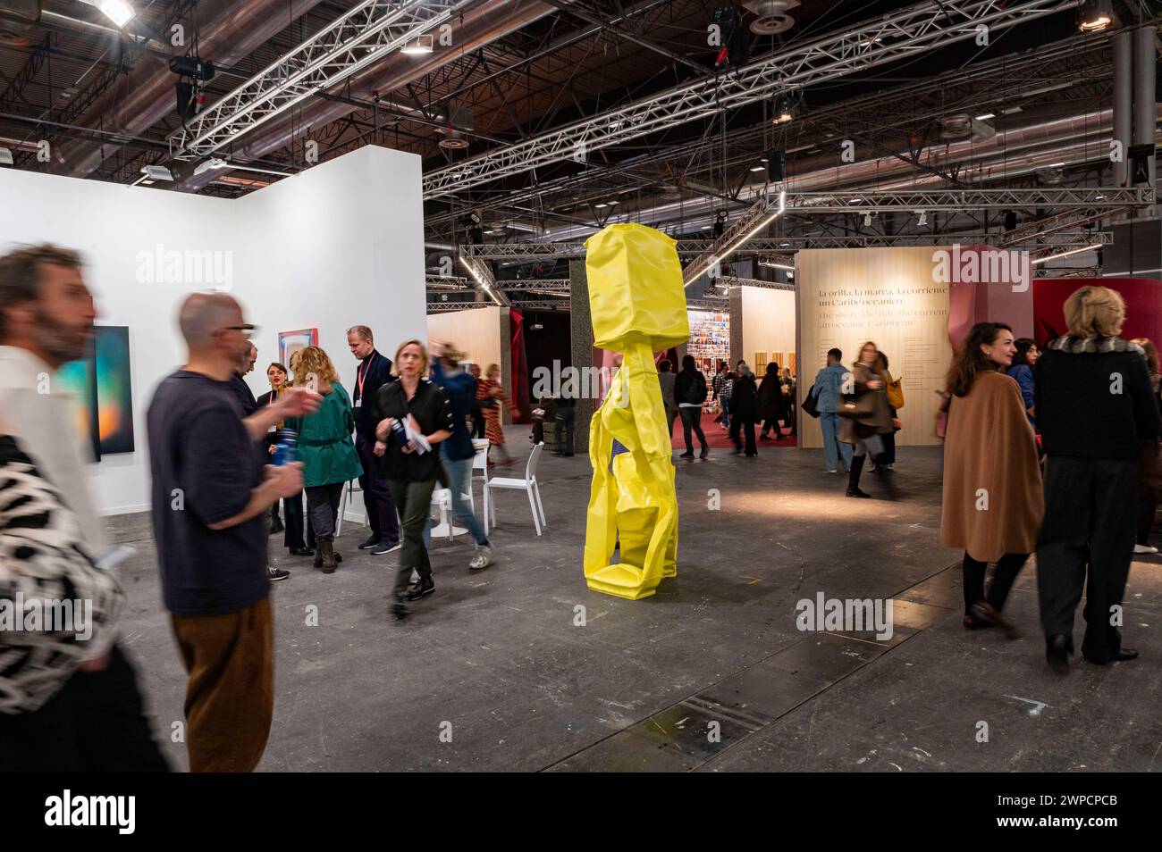 ARCO 2024 International Contemporary Art A sculpture seen exposed at