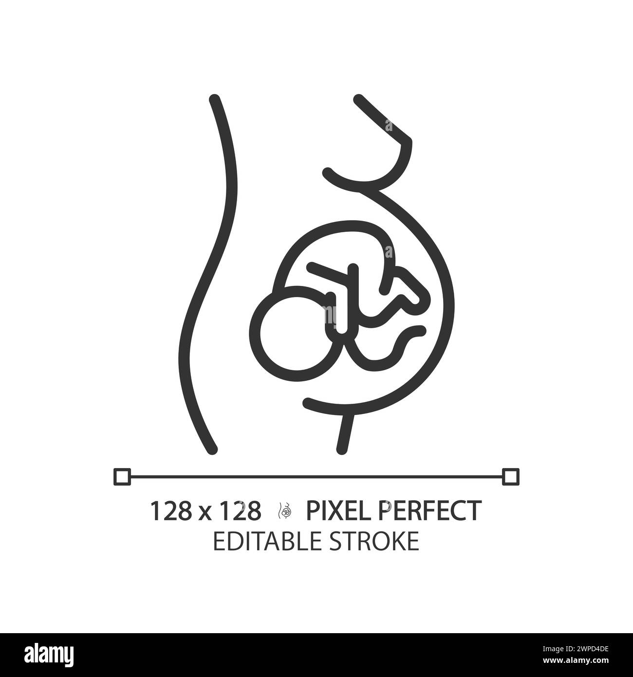 Fetal image Black and White Stock Photos & Images - Alamy
