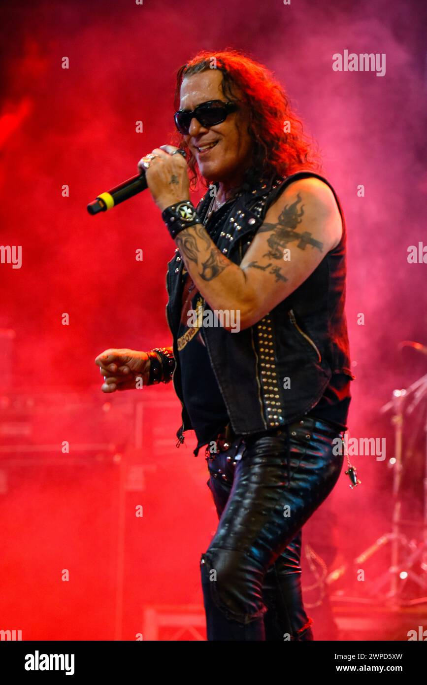 Stephen Pearcy of Ratt in Las Vegas Stock Photo