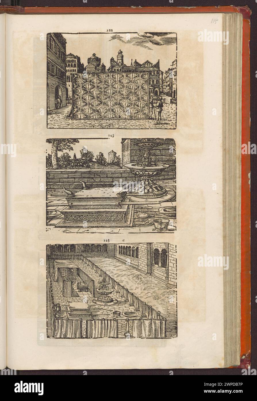 122. Ark of the Covenant; 123. Ark of the Covenant; 124. Ark of the Covenant; Kosicki, Ludwik (1793-1846); 1840 (1840-00-00-1840-00-00); Stock Photo