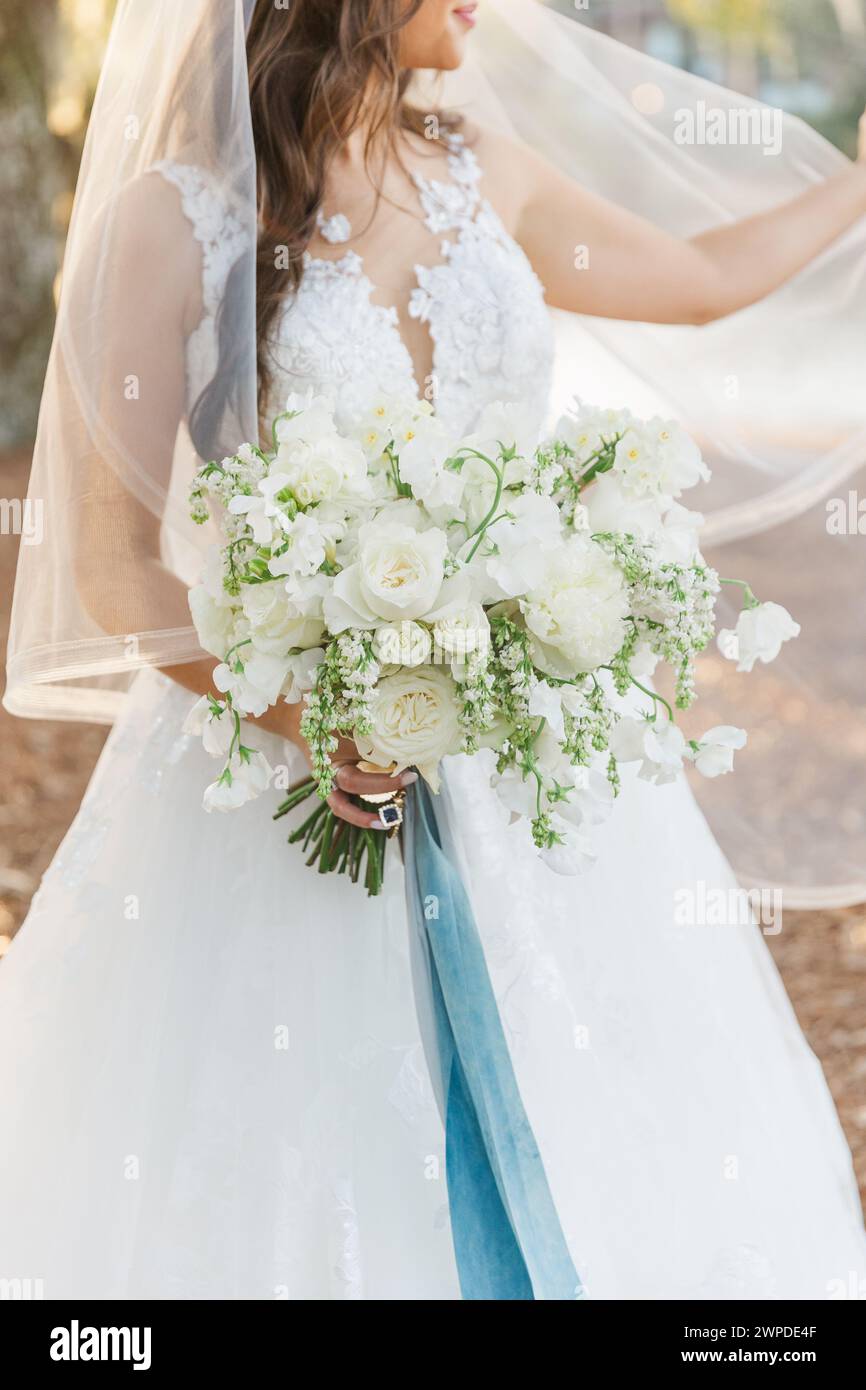 Bride poses hi-res stock photography and images - Alamy