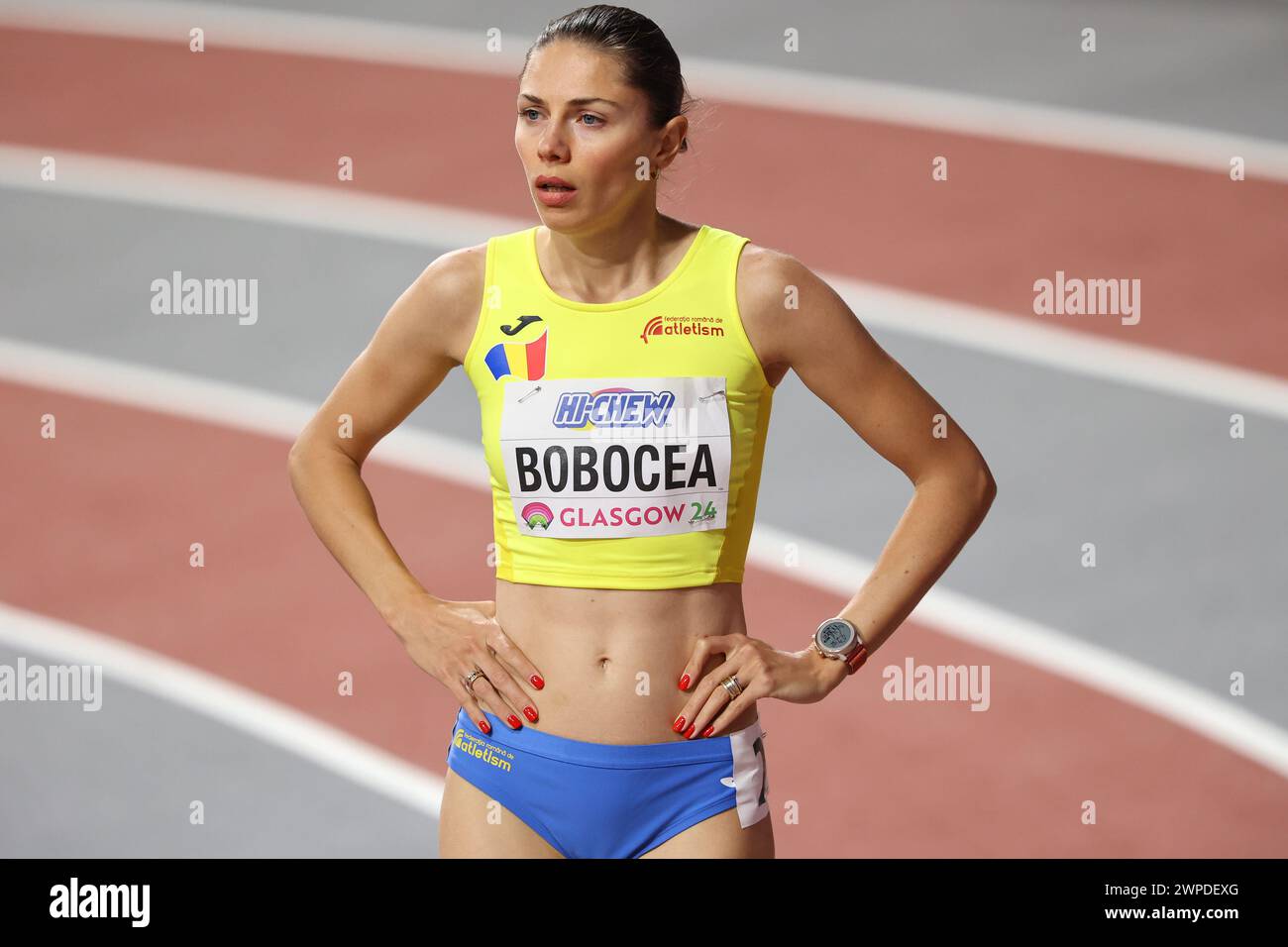 Claudia Mihaela Bobocea (ROU, 800 Metres, 1500 Metres) during the 2024