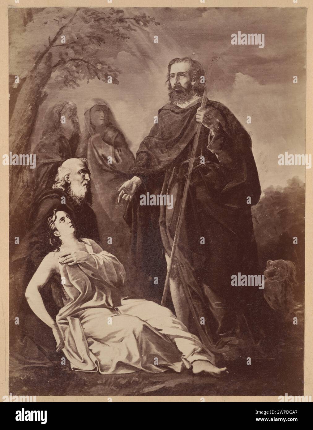 Saint Attributes Photograph of the painting