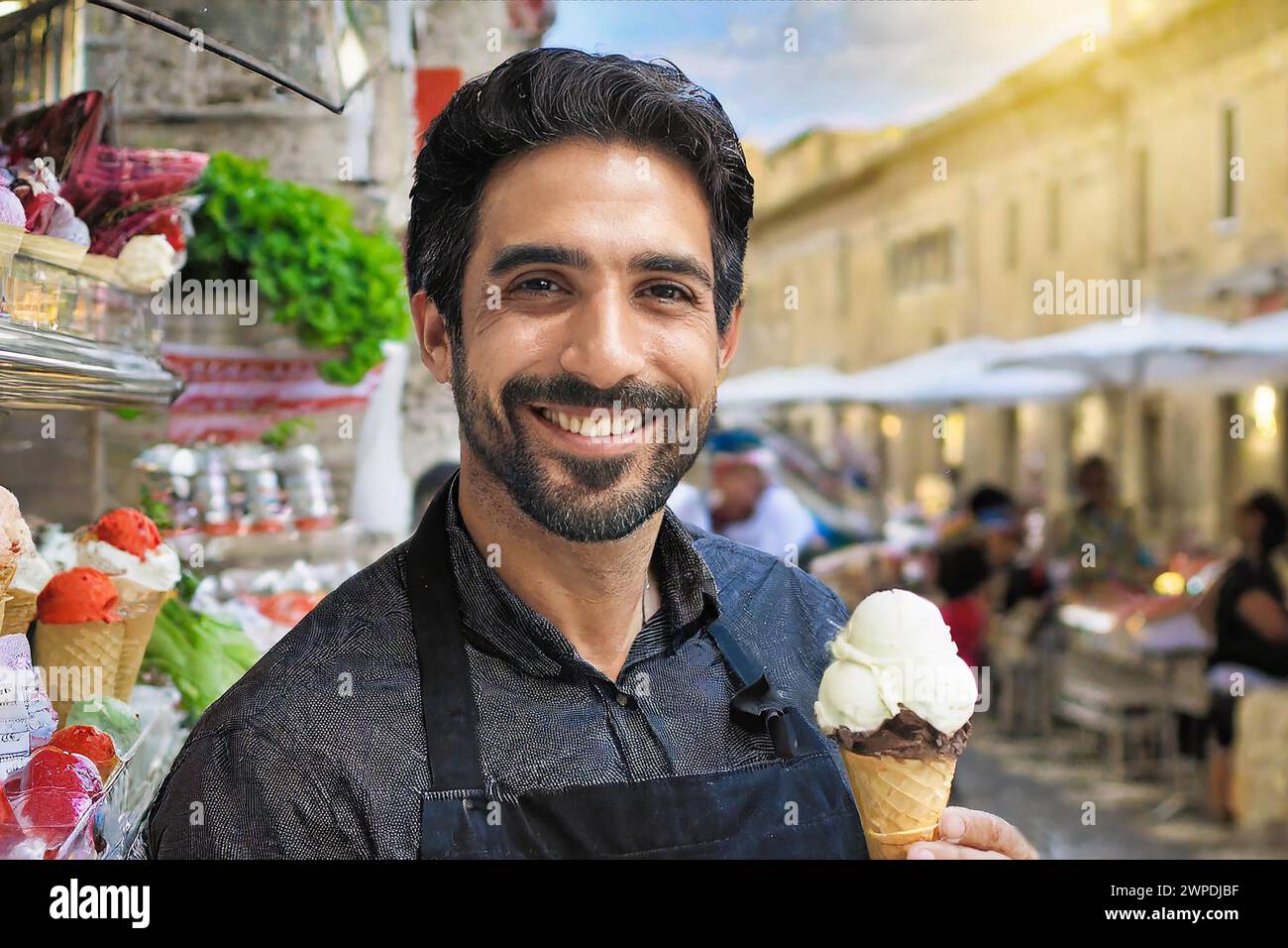 Italieisches eis hi-res stock photography and images - Alamy