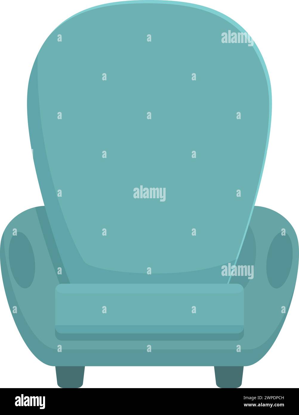 Old style armchair icon cartoon vector. Discount retail outlet. Room ...