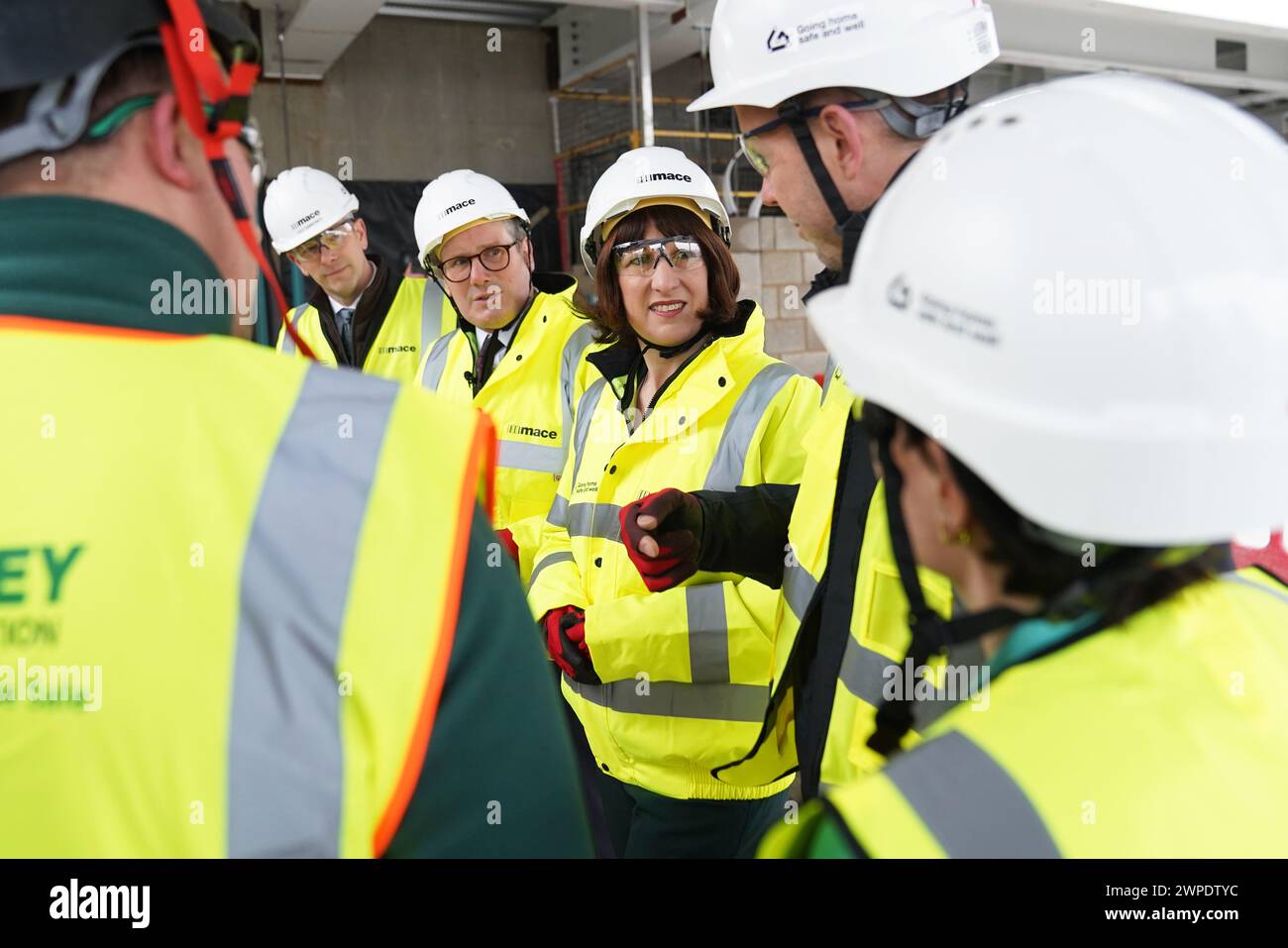Labour leader Sir Keir Starmer and shadow chancellor Rachel Reeves ...