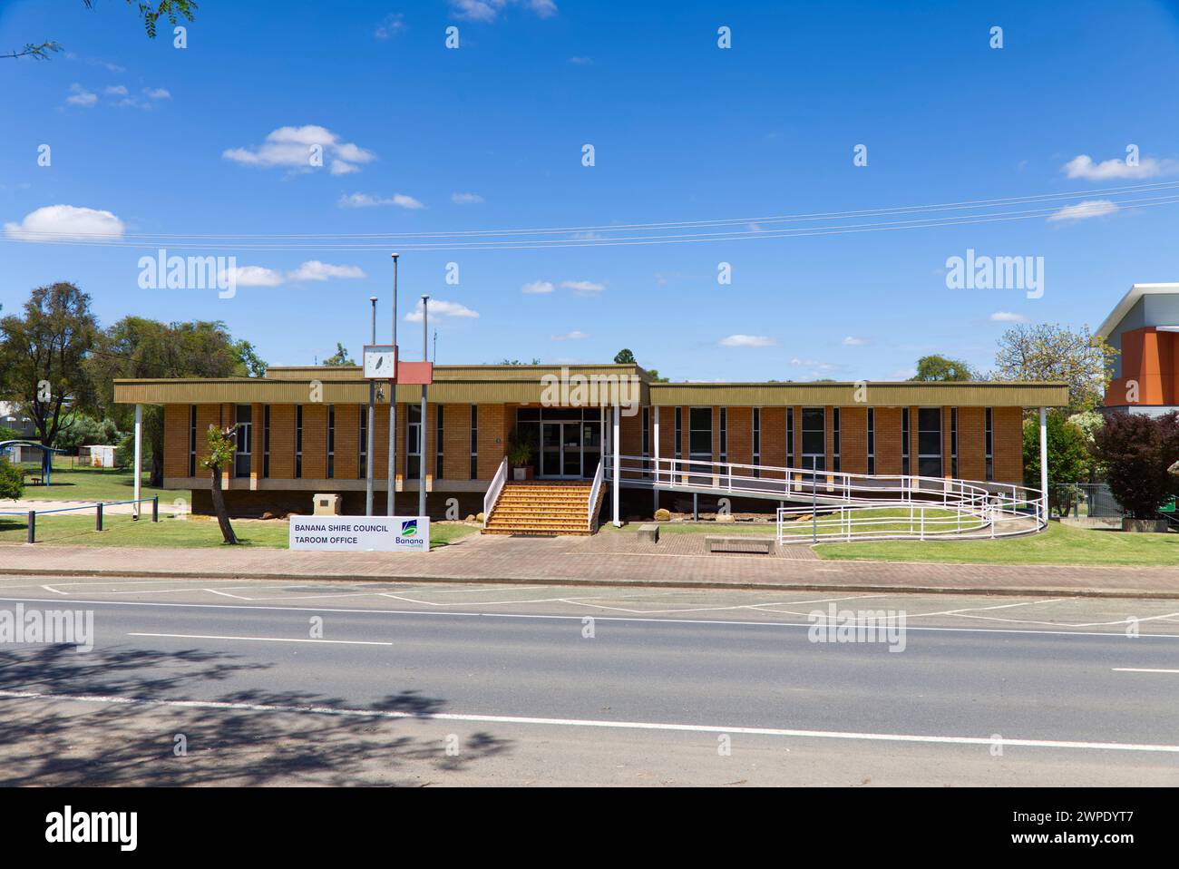 Banana Shire Council regional office in Taroom Queensland Australia Stock Photo