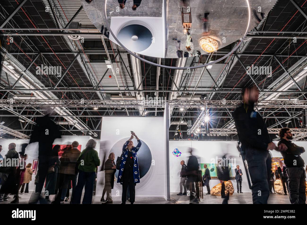 Madrid, Spain. 06th Mar, 2024. A general view of the ARCO International