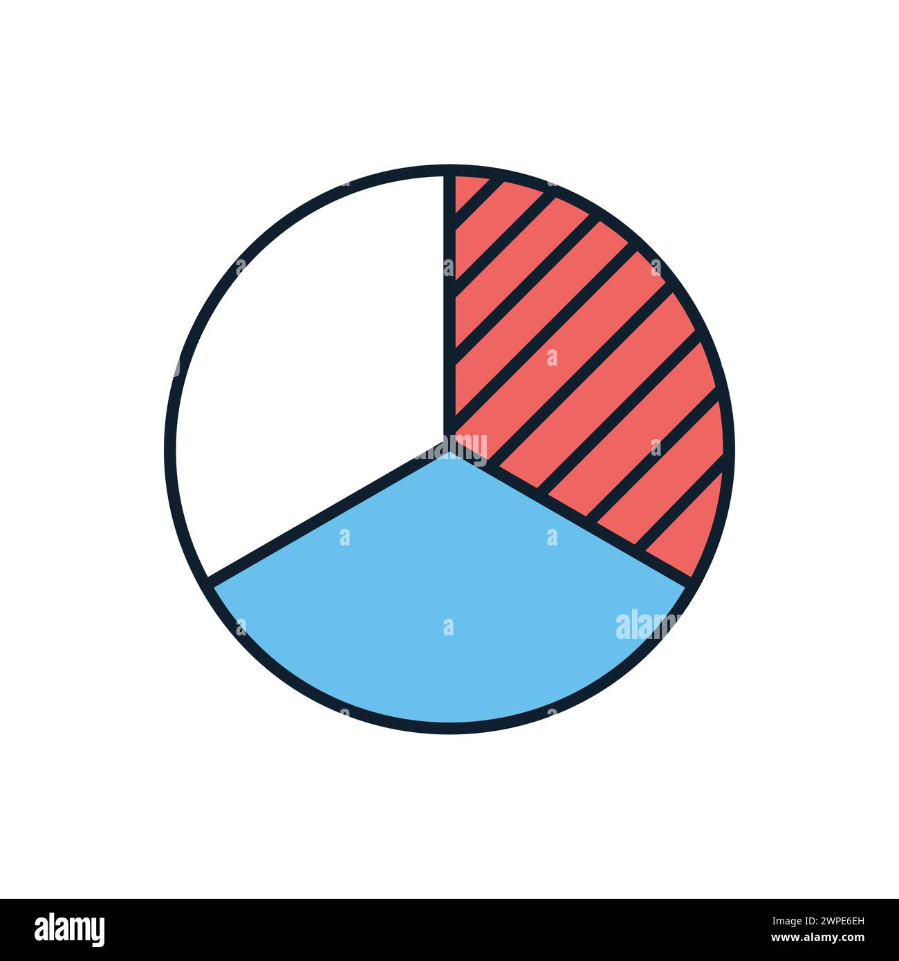 Pie Chart related vector icon Stock Vector Image & Art - Alamy