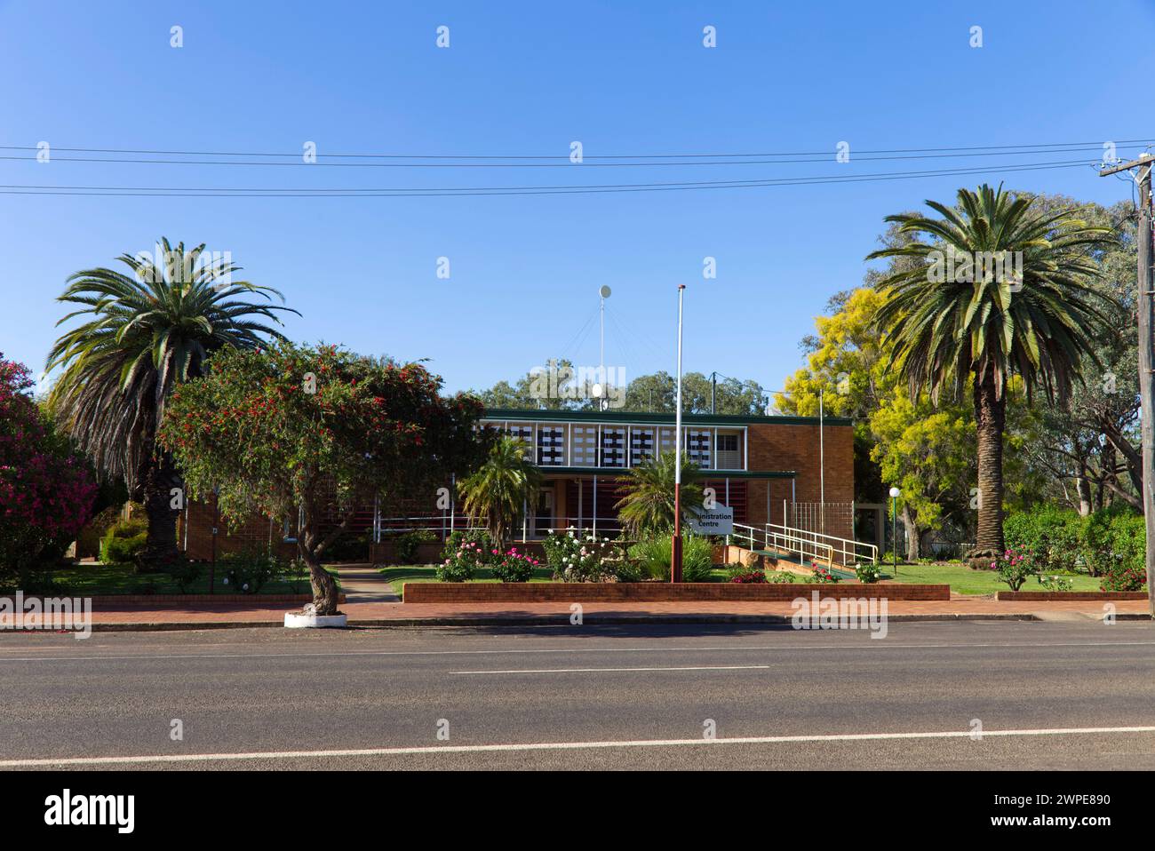 Maranoa Regional Council Offices at Surat Queensland Australia Stock Photo