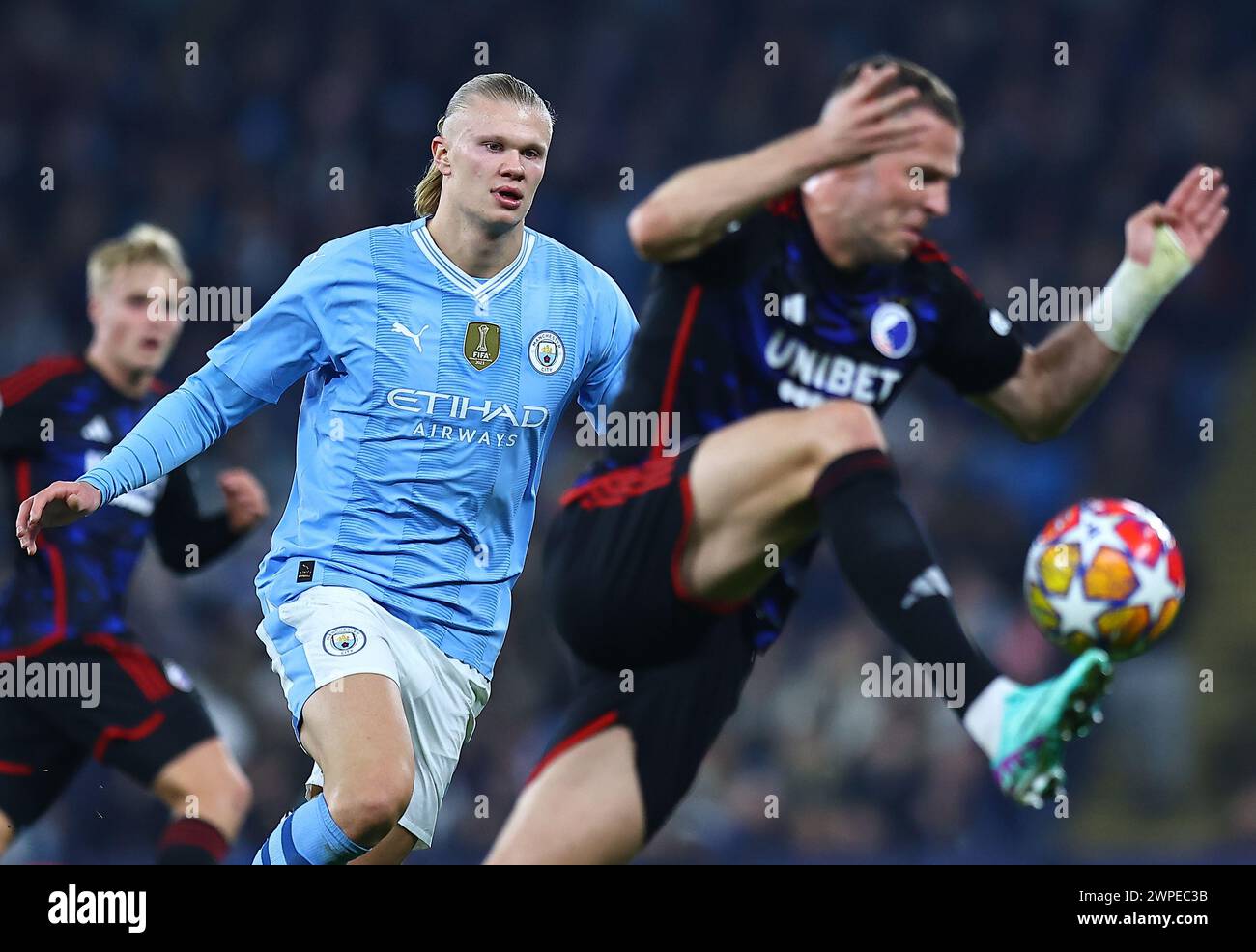 Erling Haaland Of Manchester City During Manchester City V F.C ...