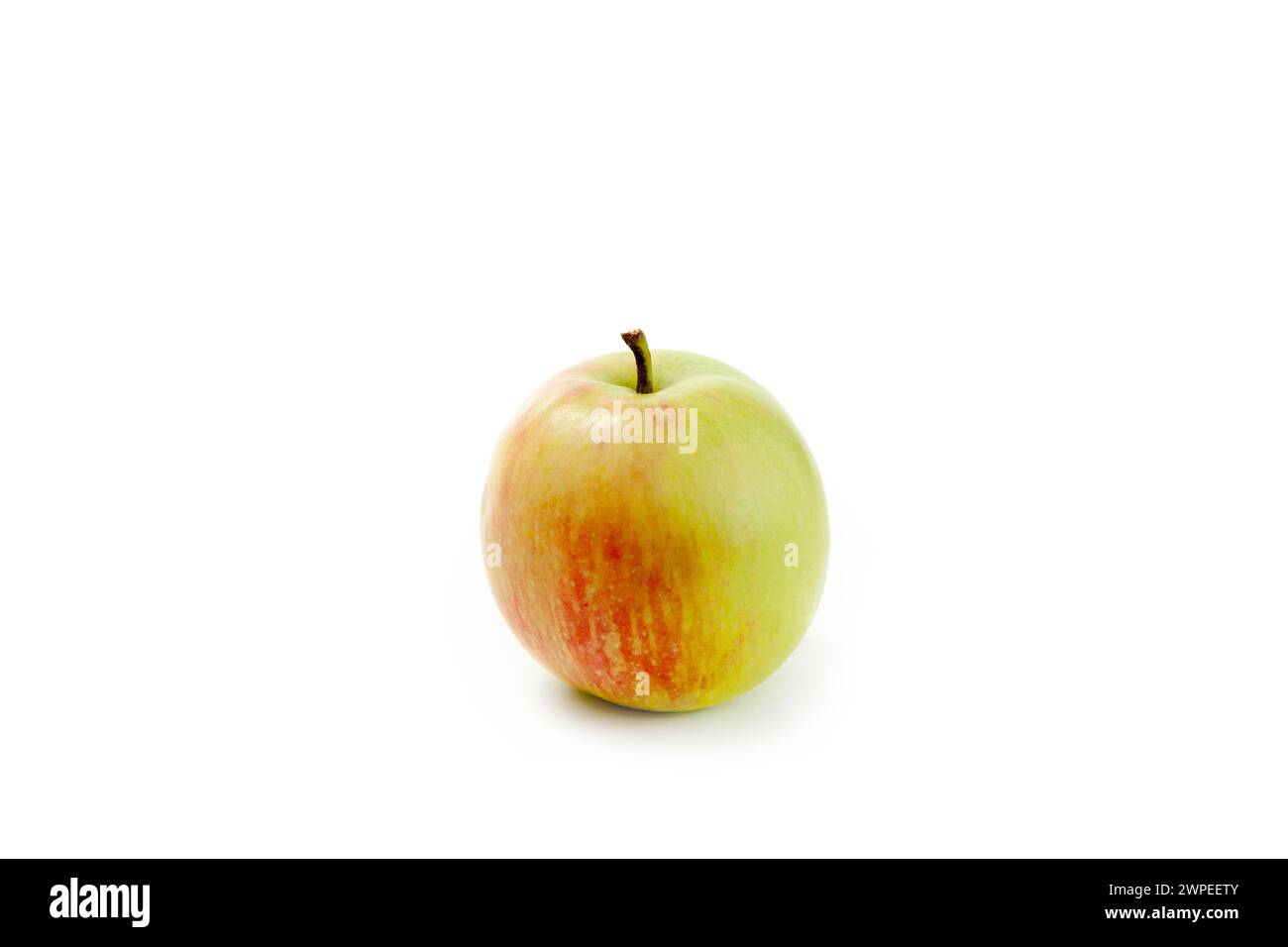Fresh green apple isolated on white background with clipping path Stock ...