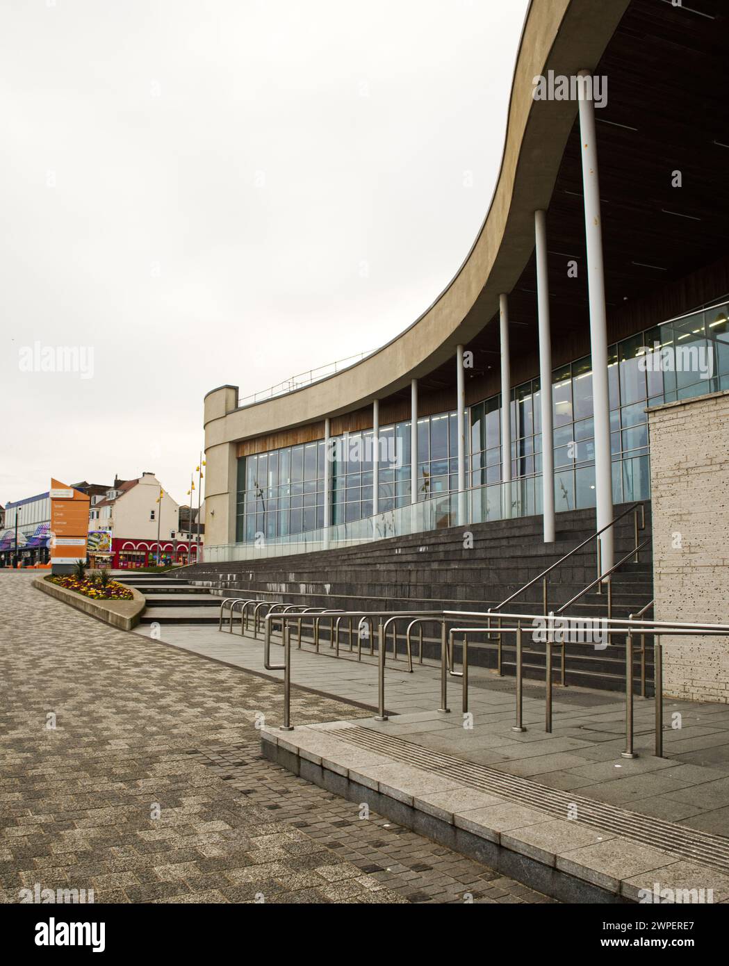 East Riding Leisure Centre at Bridlington in Yorkshire Stock Photo