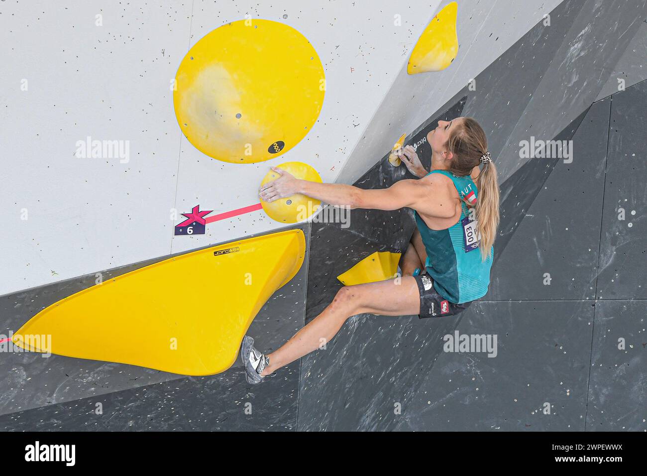Jessica Pilz (Austria). Sport Climbing. European Championships Munich 2022 Stock Photo Alamy