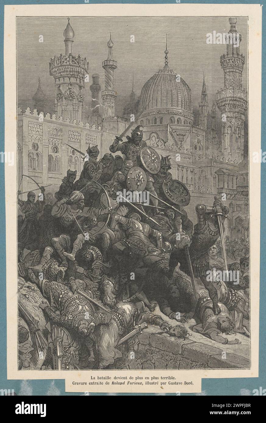 Chaotic medieval battle scene hi-res stock photography and images - Alamy