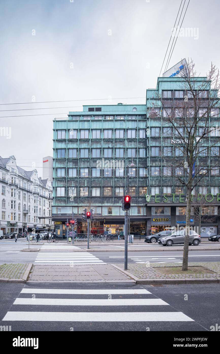 Copenhagen, Denmark - Nordea Westerport building Stock Photo