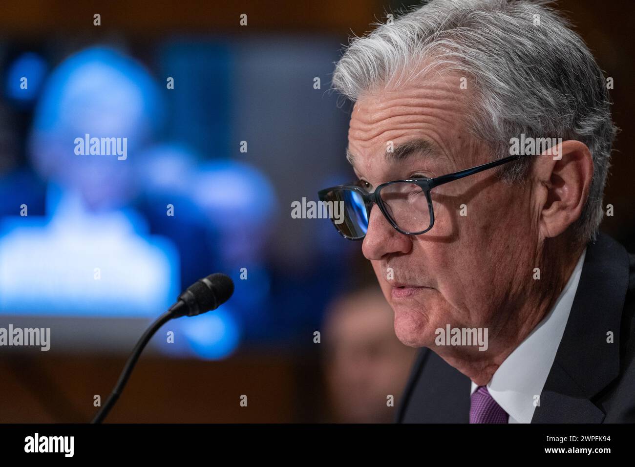 Chair of the Federal Reserve of the United States Jerome H Powell ...