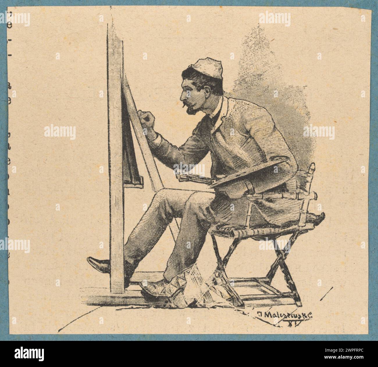Professional painter engaged in hi-res stock photography and images - Alamy