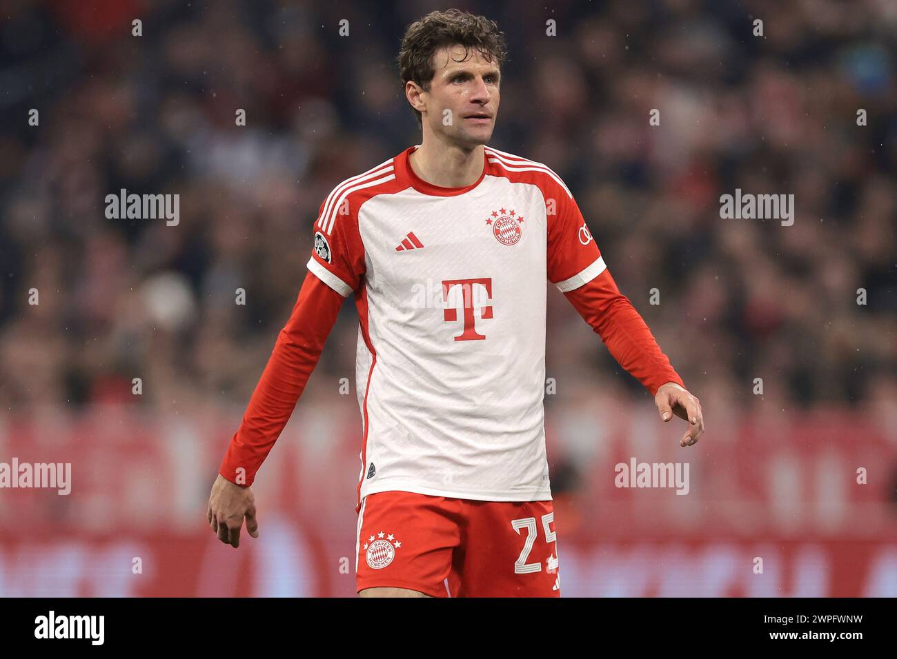 Thomas muller bayern munich 2024 hires stock photography and images