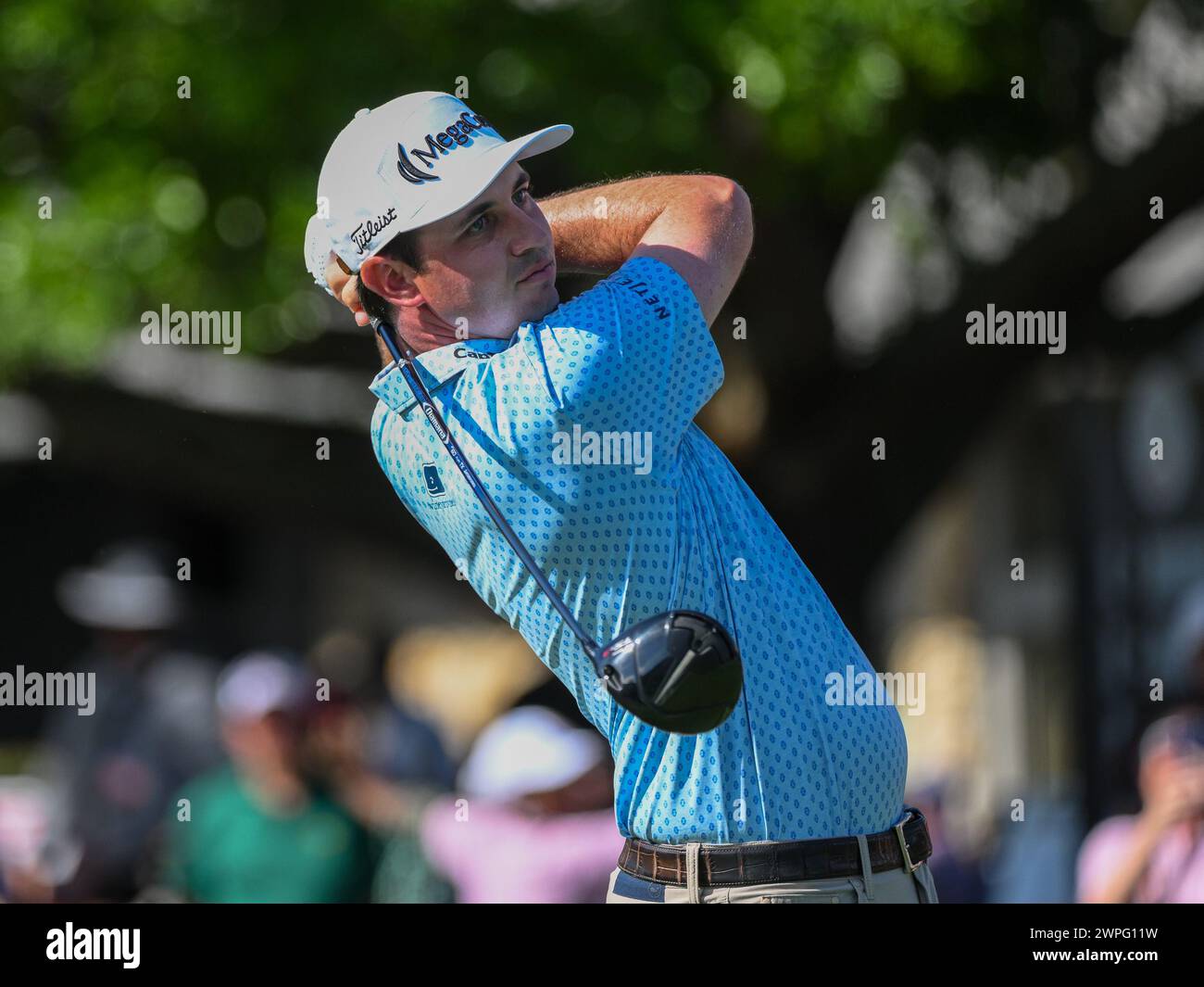 March 7, 2024 J.T. Poston on the 1st tee during first round of the