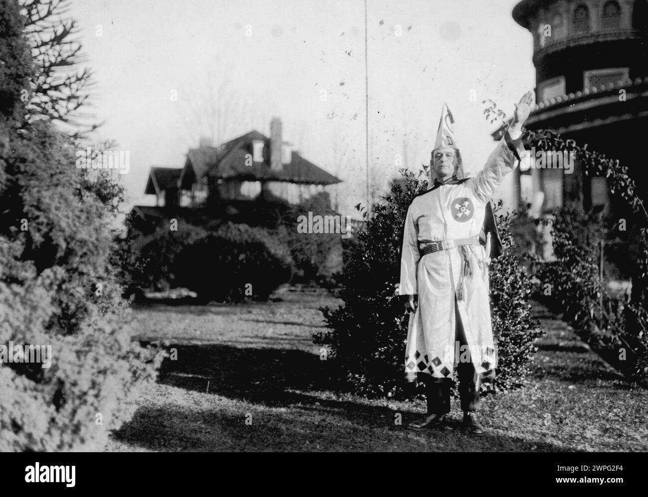 K.K.K. [Ku Klux Klan] Imperial Klazik.  Vancouver, Canada. Nov. 1925 Stock Photo