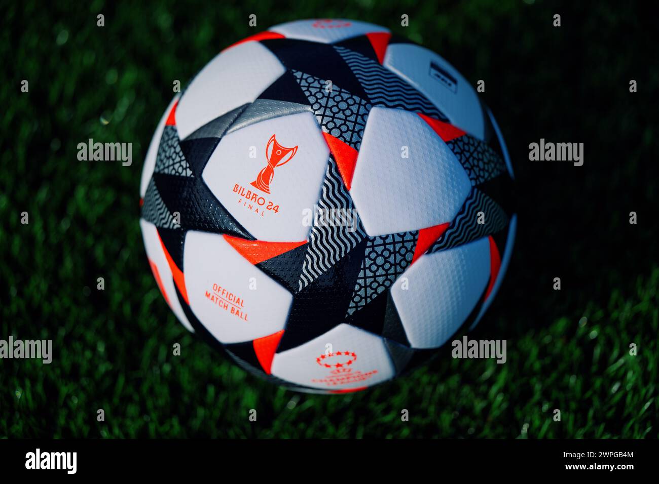 Womens Champions League Football 2023 2024 Bilbao Final Stock Photo