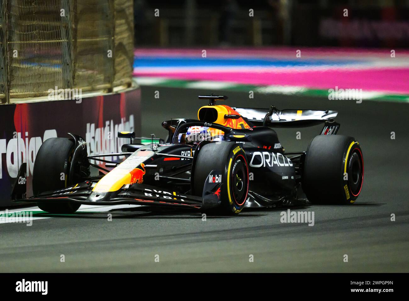 Jeddah, Saudi Arabia. 7th March 2024. Max Verstappen of Oracle Red Bull