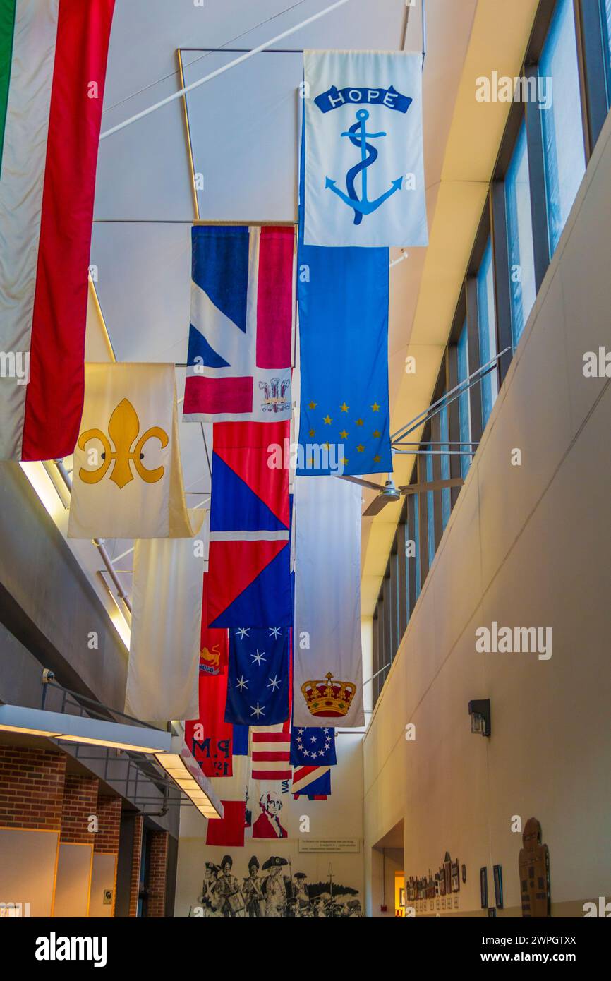 National Park Service Yorktown Visitor Center at historic Yorktown