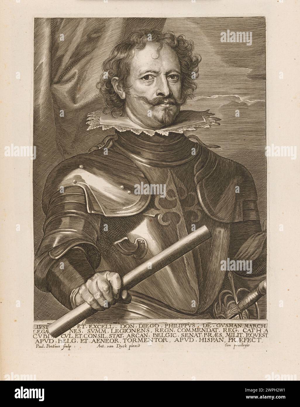 Diego Felipe de Guzman Leganes; Pontius, Paulus (1603-1658), Dyck, Anthony Van (1599-1641), Hendricx, Gillis (fl. 1645-); 1645-1646 (1645-00-00-1645-00-00); Stock Photo