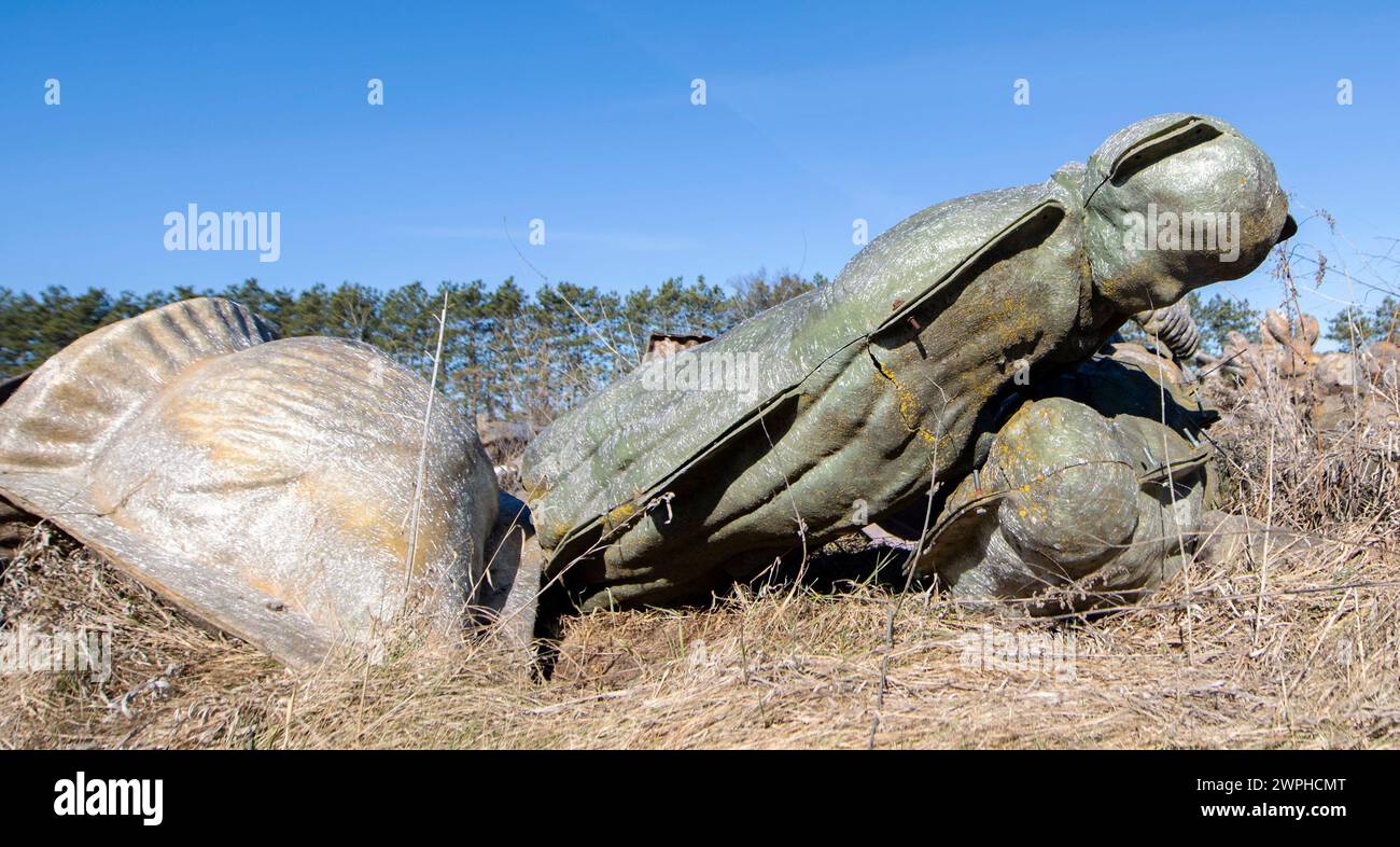Sparta, Wisconsin, USA. 07th Mar, 2024. The FAST (Fiberglass, Animals