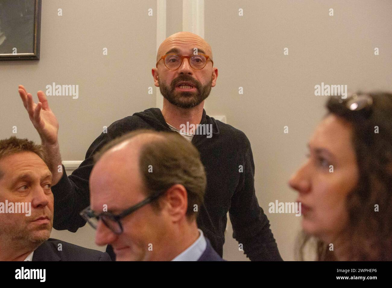 London, England, UK. 7th Mar, 2024. CARLO PALOMBO, a former Barclays ...