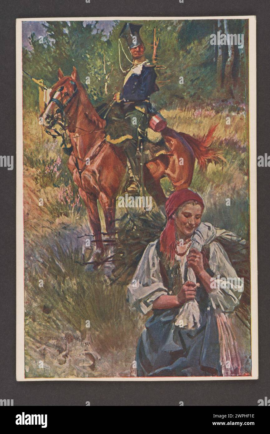 Mounted girl soldier hi-res stock photography and images - Alamy