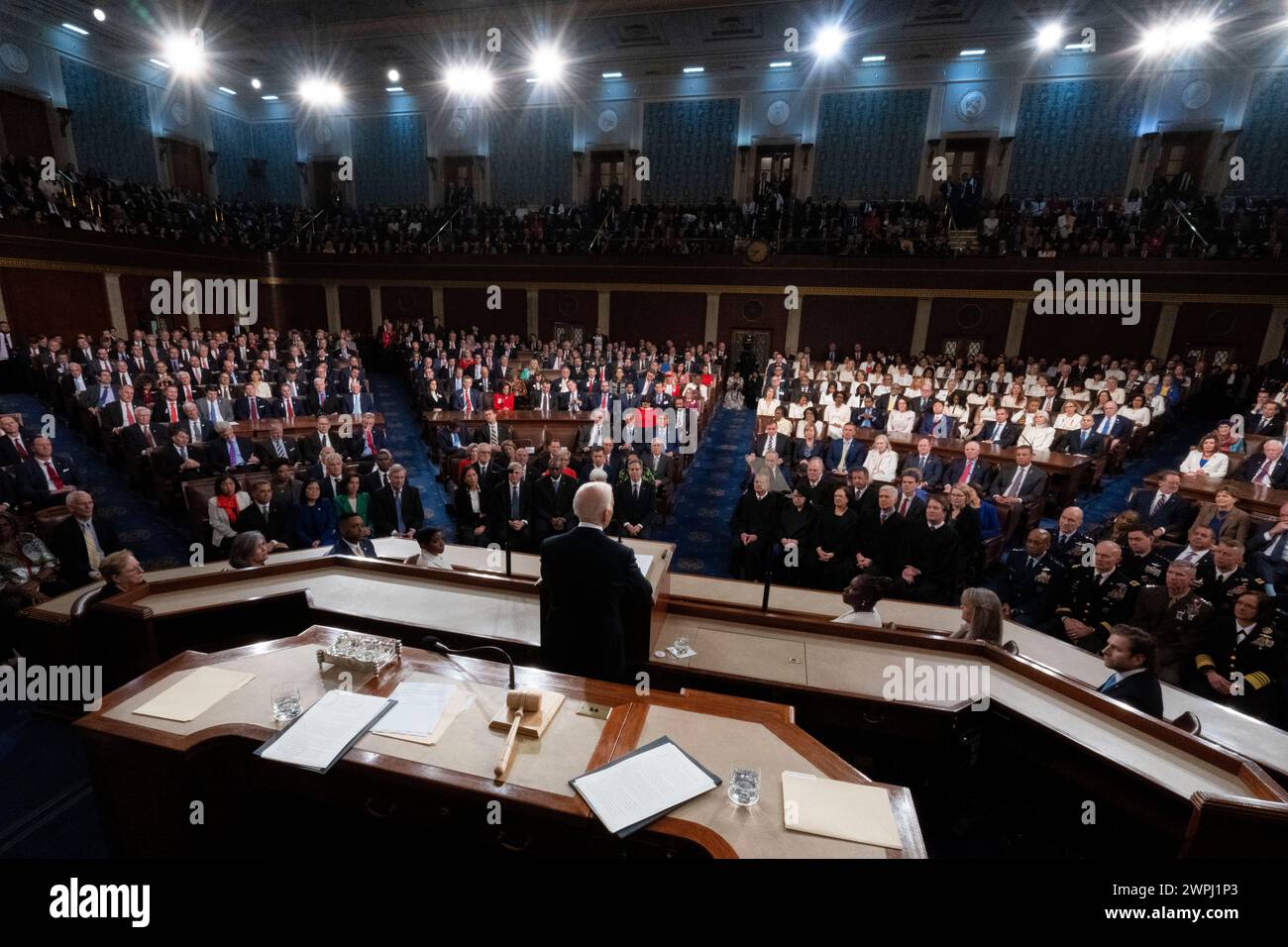 President Joe Biden delivers the State of the Union address to a joint