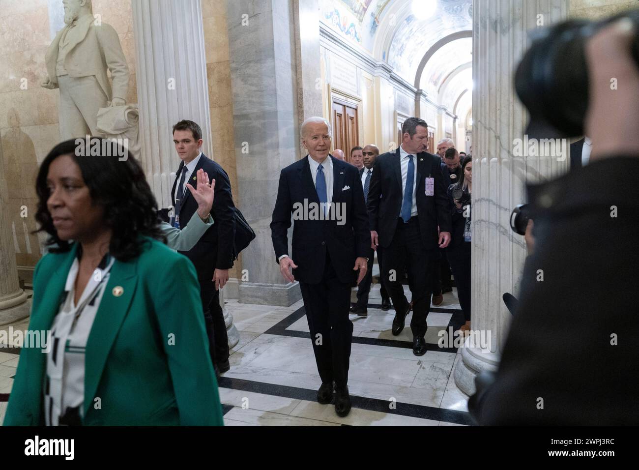 Washington, Vereinigte Staaten. 07th Mar, 2024. United States President