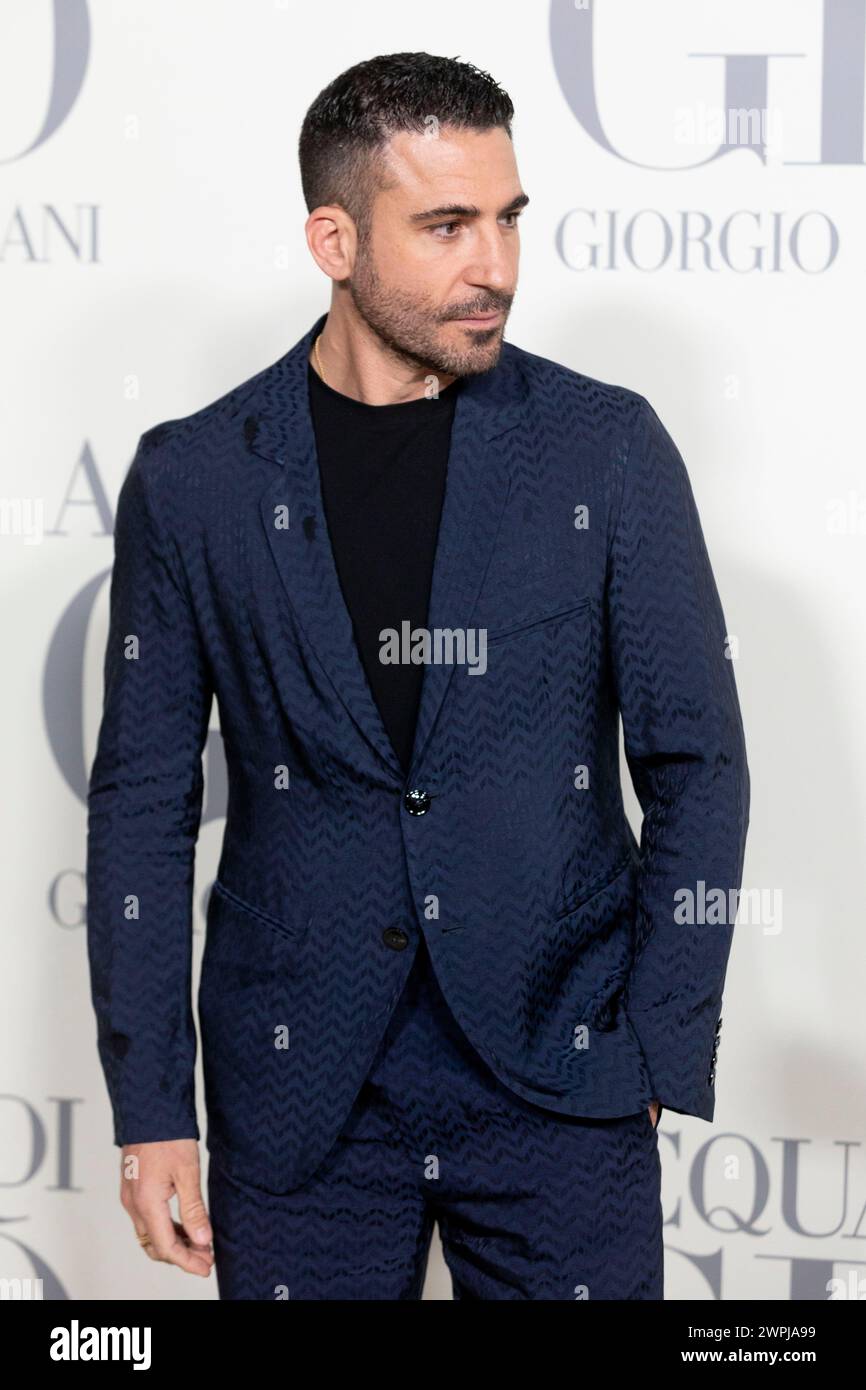 Miguel Angel Silvestre attends the Giorgio Armani' Photocall at ...
