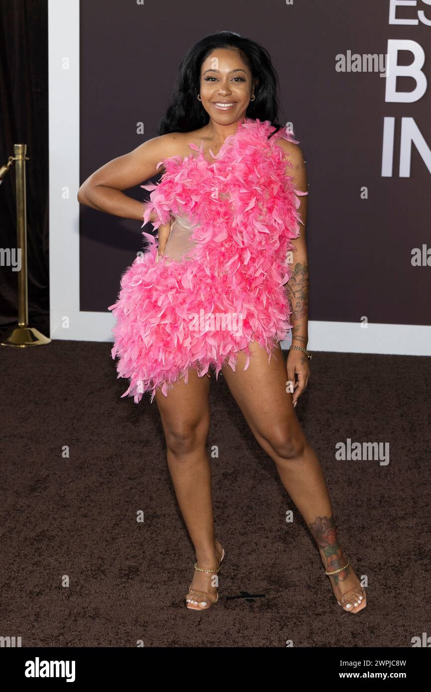 Los Angeles, USA. 07th Mar, 2024. Dominique Perry attends the arrivals