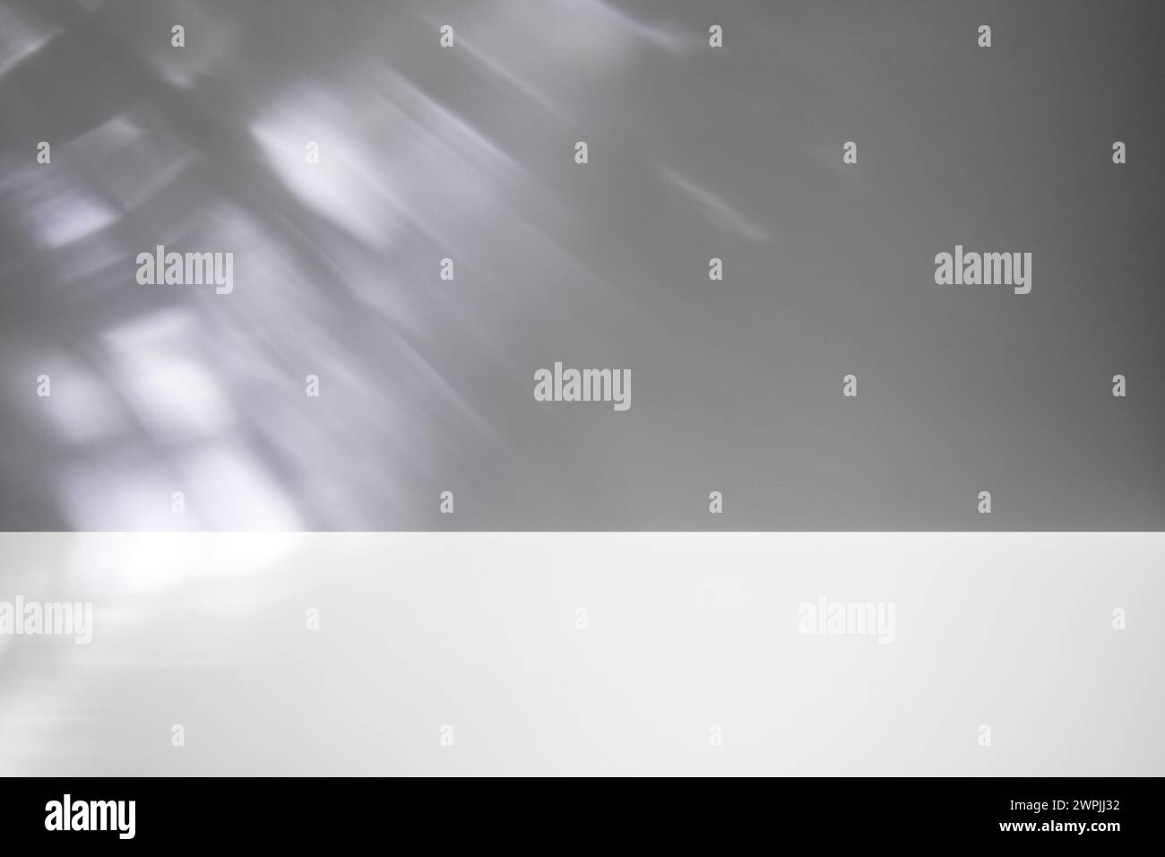 Bezel Scene Shadow In Mock up 3d room scene with natural window shadows overlay Stock Photo ...