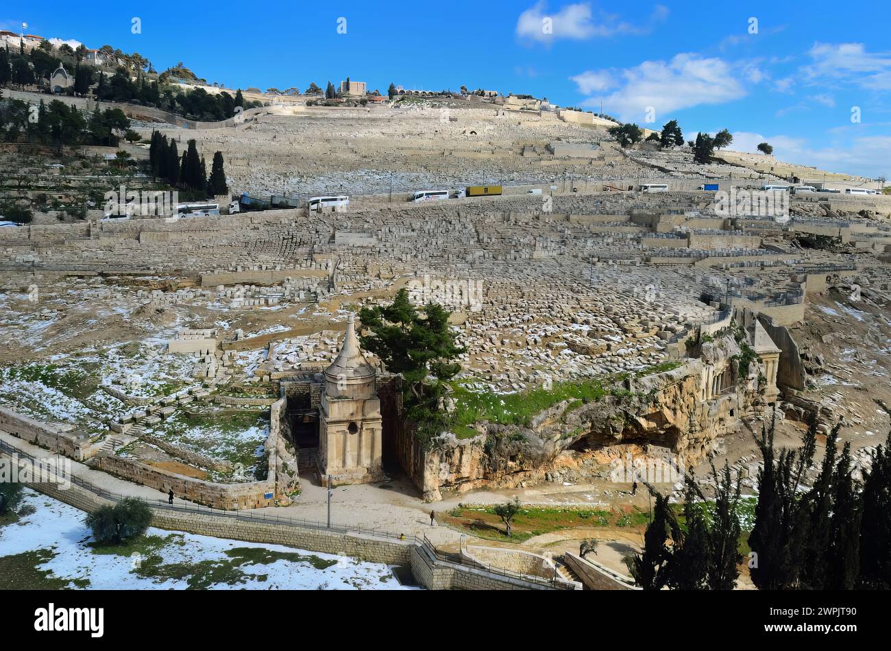 The view of Mount of Olives cemetery , Jerusalem Stock Photo - Alamy