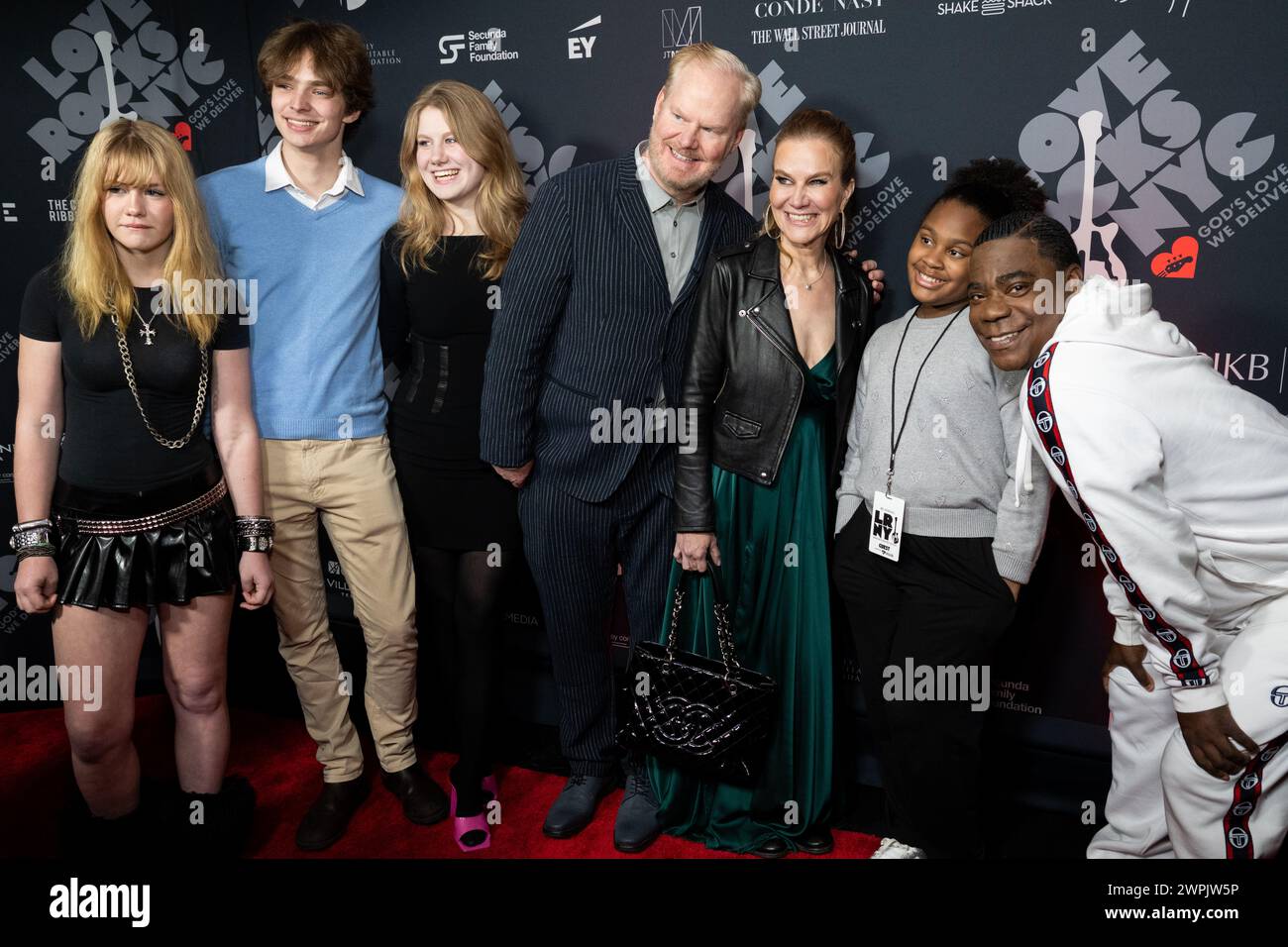 New York, USA. 07th Mar, 2024. (L-R) Katie Gaffigan, Jack Gaffigan
