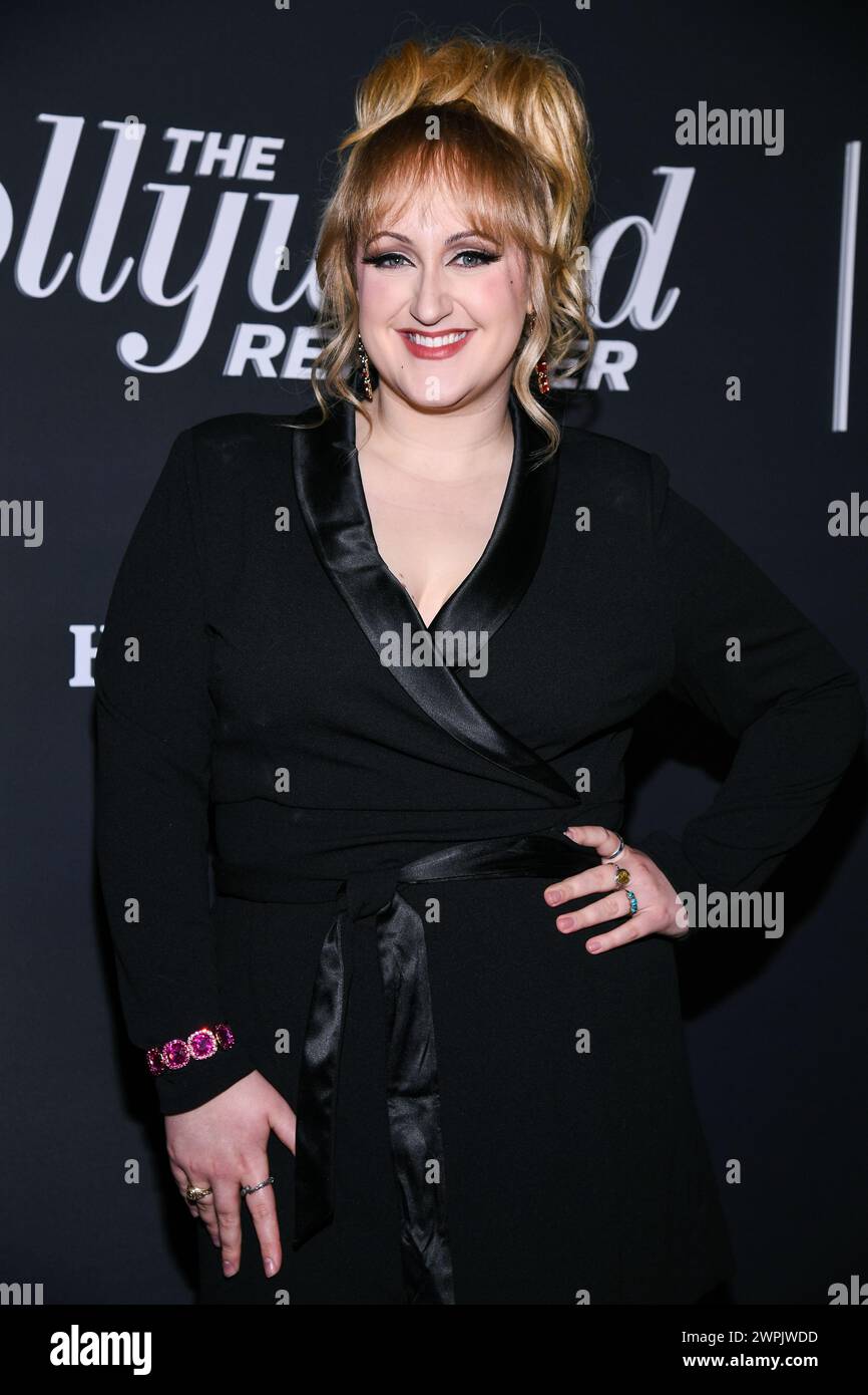 Brittany Broski walking on the red carpet at the The Hollywood Reporter & TikTok celebrate the