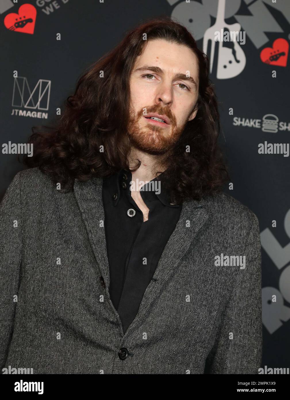 March 7, 2024, New York, New York, USA Irish musician, singer HOZIER