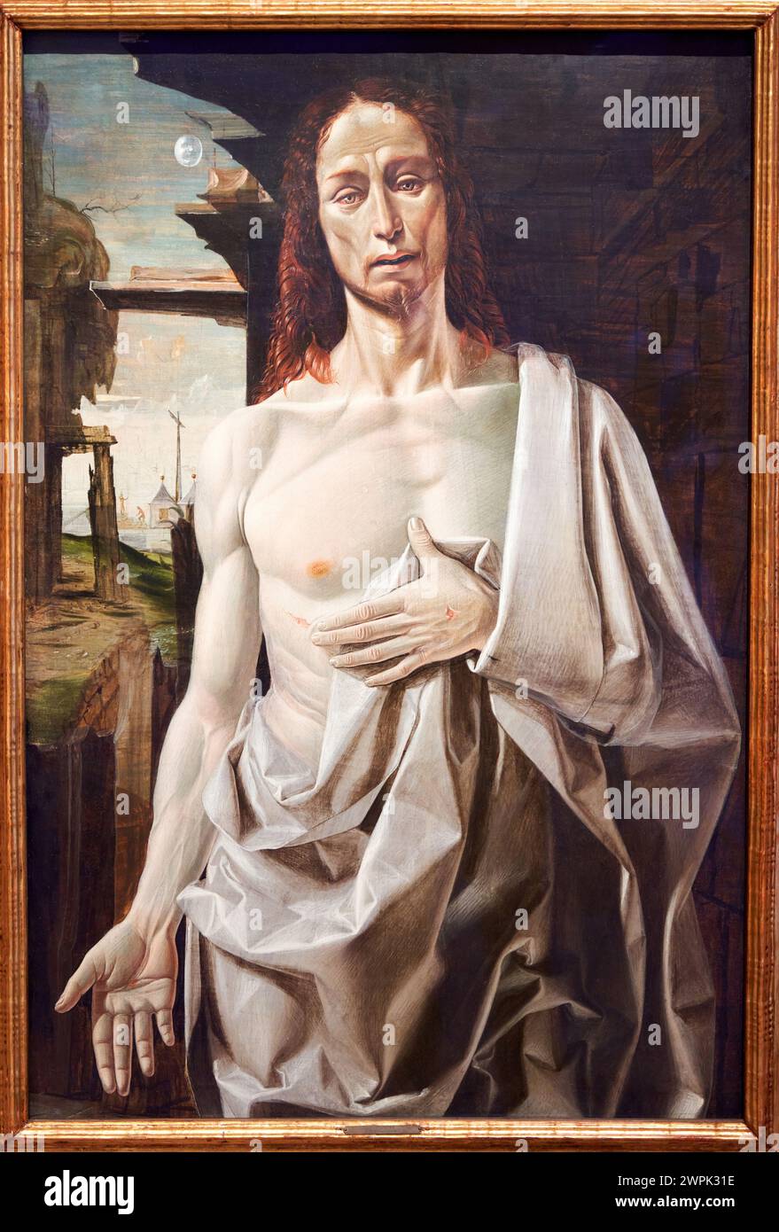 Bramantino (Milán, 1465-Milán, 1530), The Risen Christ, Hacia 1490 Stock Photo