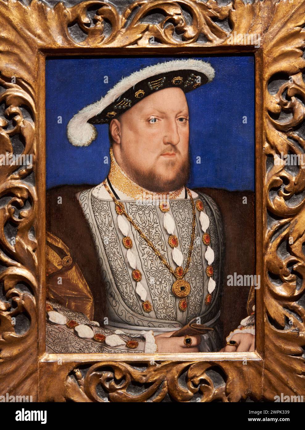  Portrait Of A Henry VIII Of England 1537 Hans Holbein El Joven 