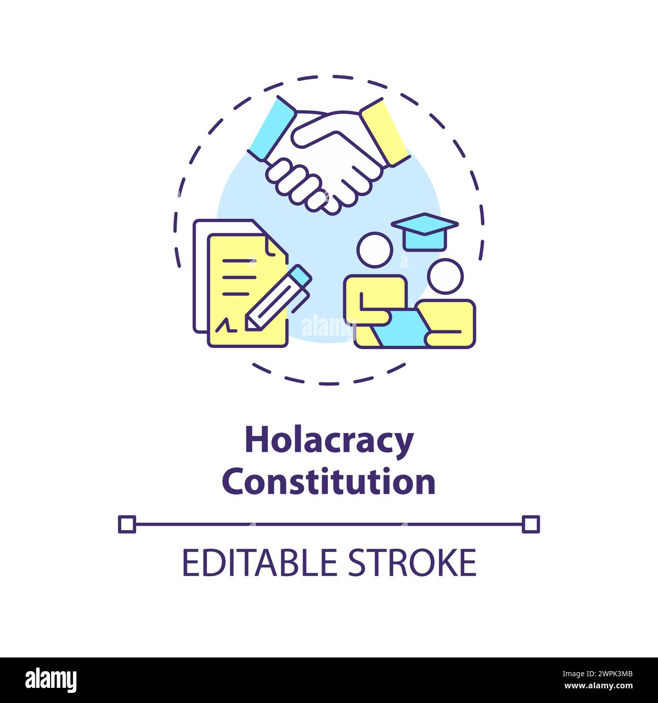Holacracy constitution hires stock photography and images Alamy